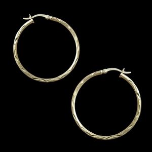 925 Hoop Earrings